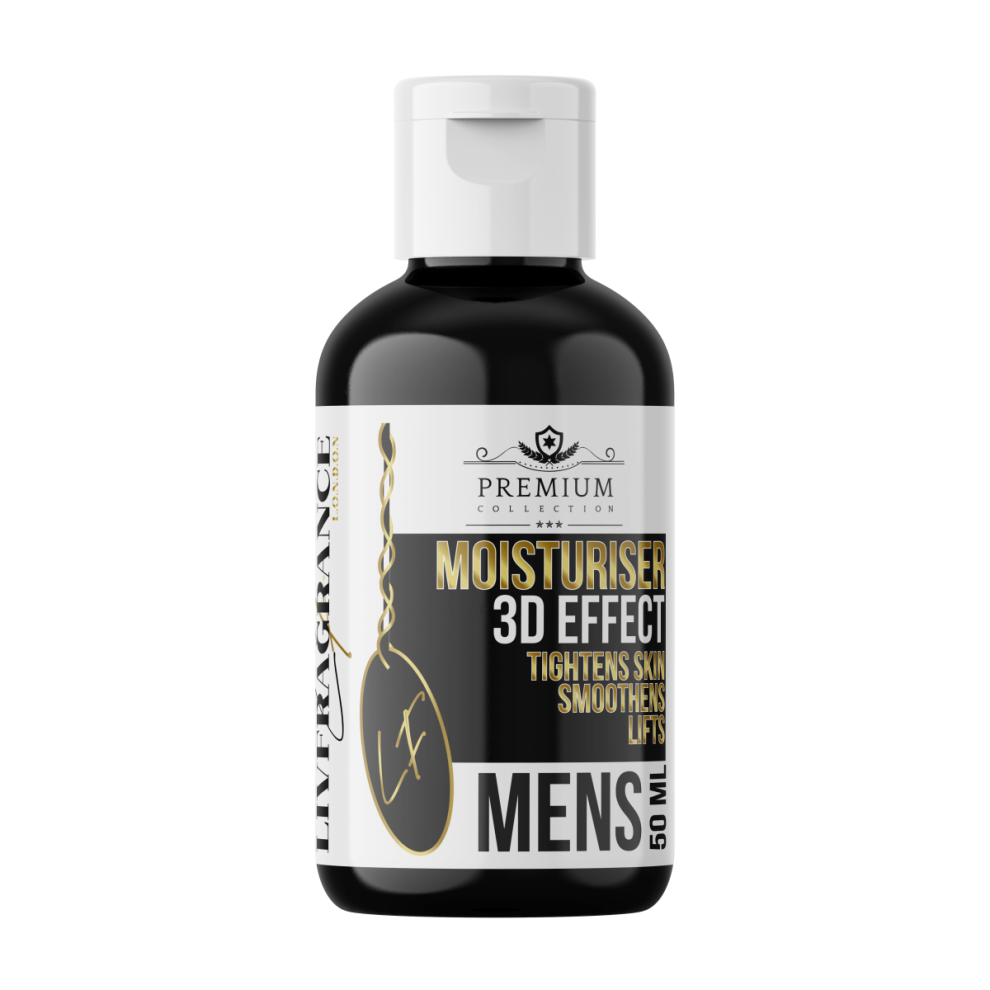Livfragrance MenãÂS 3D Face Cream 50Ml Coconut, Artichoke & Tiare Extracts