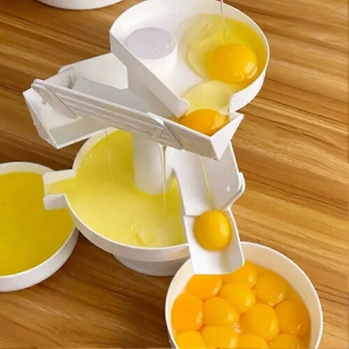 Large Egg Yolk Separator Simple Household Accessories Kitchen Baking Gadgets Egg White Separator Machine Protein Tool 1