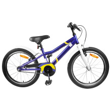 vidaXL Kids Bike 22 Inches for 7-12 Years Old Blue White