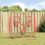 VidaXL vidaXL Baseball Practice Net Black 214.5 x 89.5 x 181 cm Polyester 1