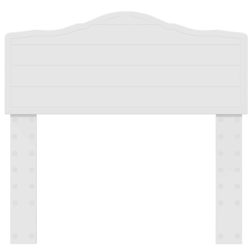 VidaXL vidaXL Headboard White Engineered wood 2