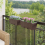 VidaXL vidaXL Railing 2 pcs 50 x 17 x 17 cm Metal 1