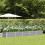 VidaXL vidaXL Planter Light Grey 400 x 80 x 45 cm Steel 1