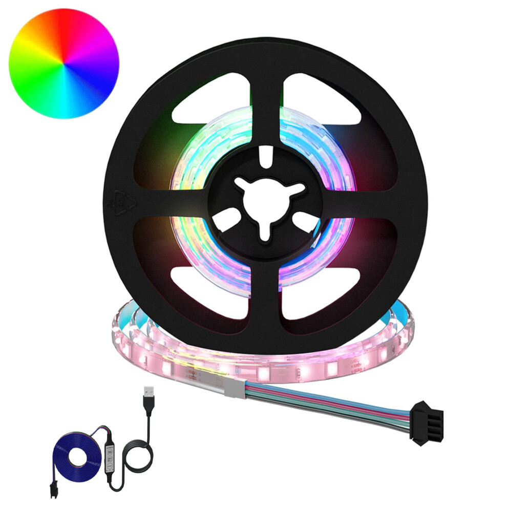 Vidaxl Led Strip 2 Pcs Black And Transparent 400 Mm Copper And Plastic