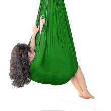 (150*280CM, Green) Indoor Therapy Swing For Kids,soft Hammock Swing With Special Needs