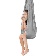 (100*280CM, Gray) Indoor Therapy Swing For Kids,soft Hammock Swing With Special Needs
