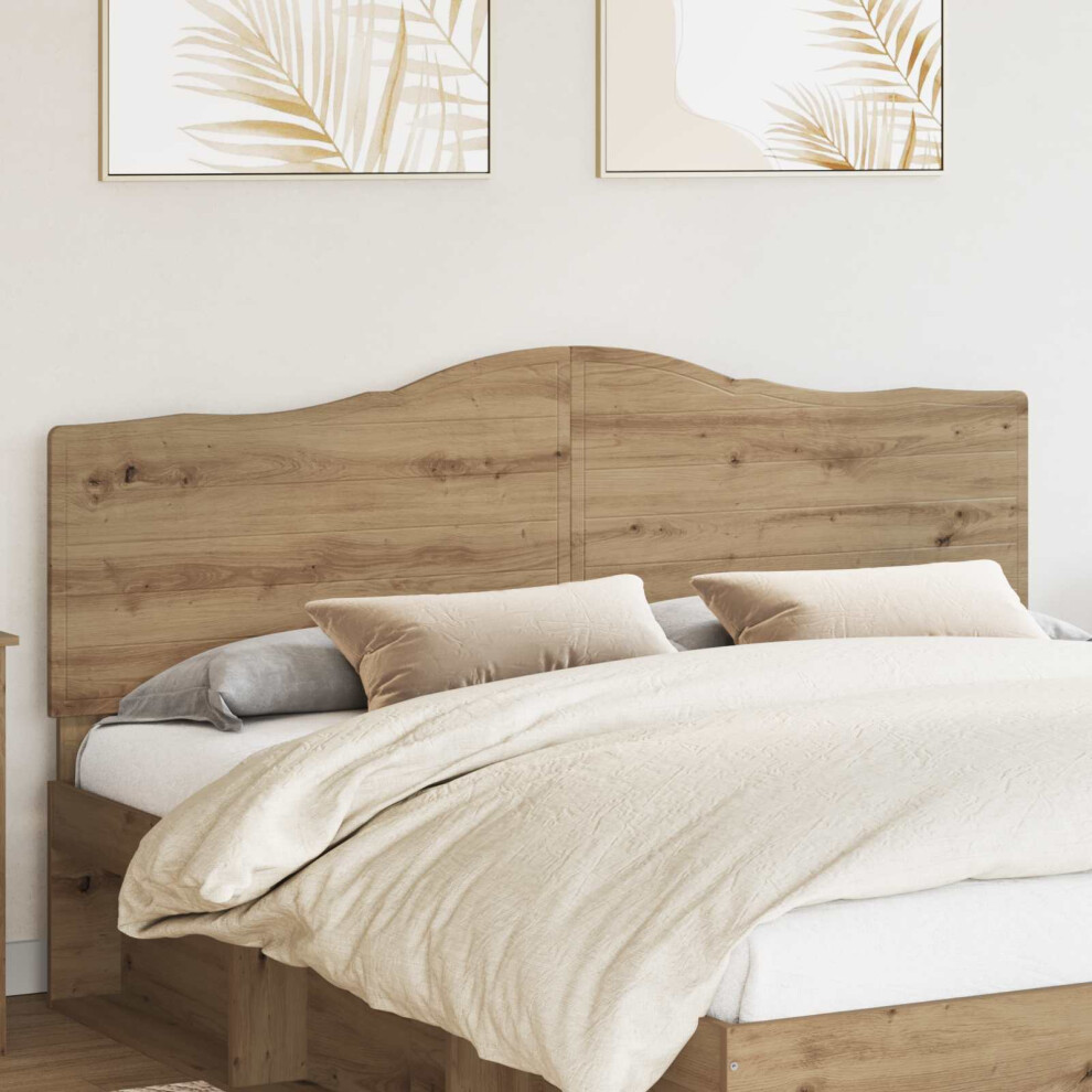 Vidaxl Headboard Artisan Oak Engineered Wood