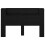 VidaXL vidaXL Storage Headboard with LED Black Oak Engineered Wood 4