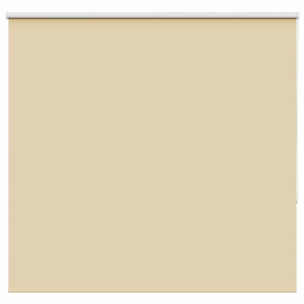 Vidaxl Roller Blind Blackout Beige 150X150 Cm Fabric Width 146.6 Cm Polyester