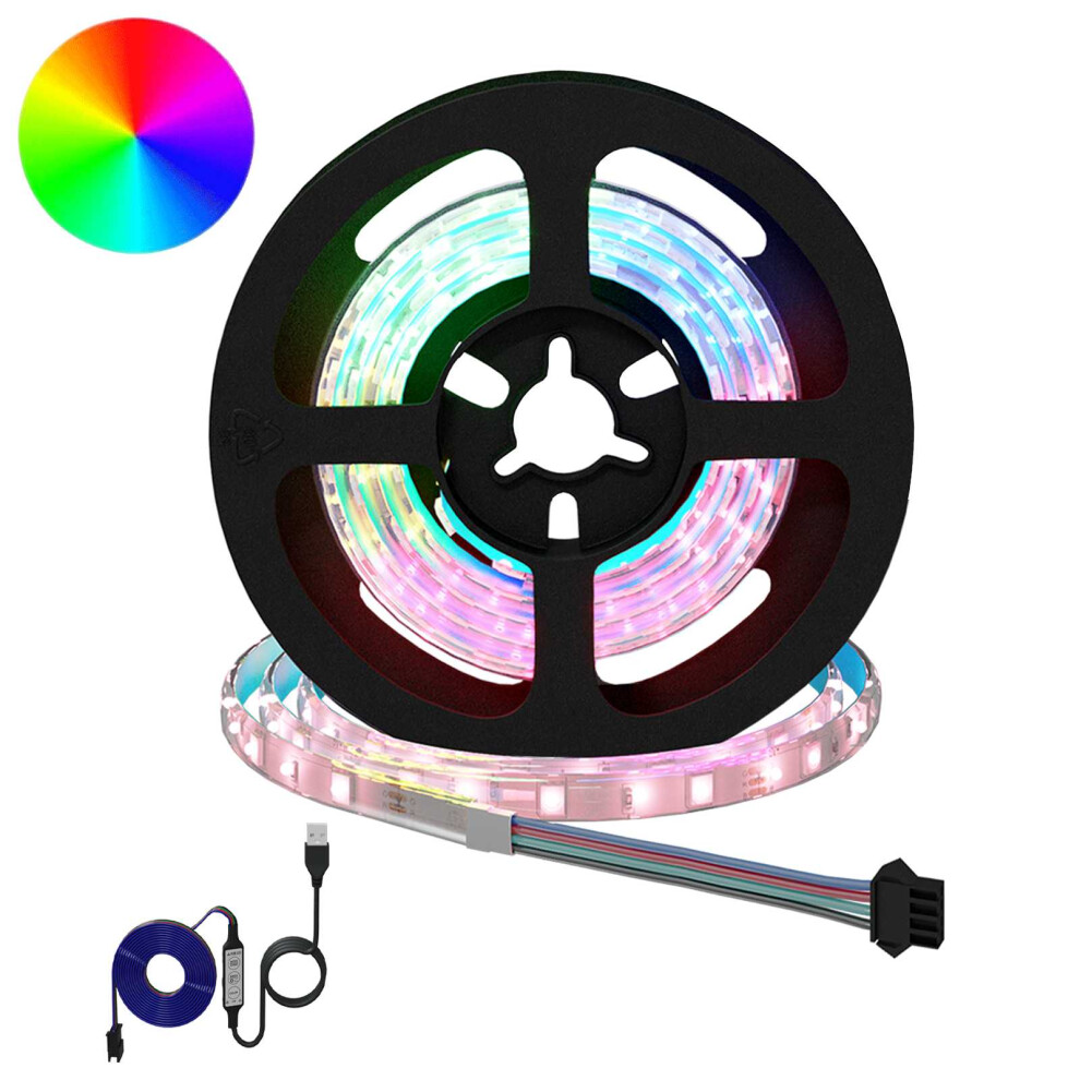 Vidaxl Led Strip 2 Pcs Black And Transparent 750 Mm Copper And Plastic