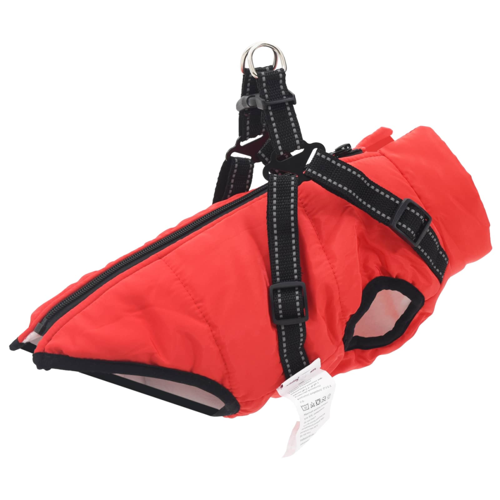 Vidaxl Dog Coat Red L40