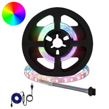vidaXL LED-Streifen 2 stk. Schwarz und Transparent