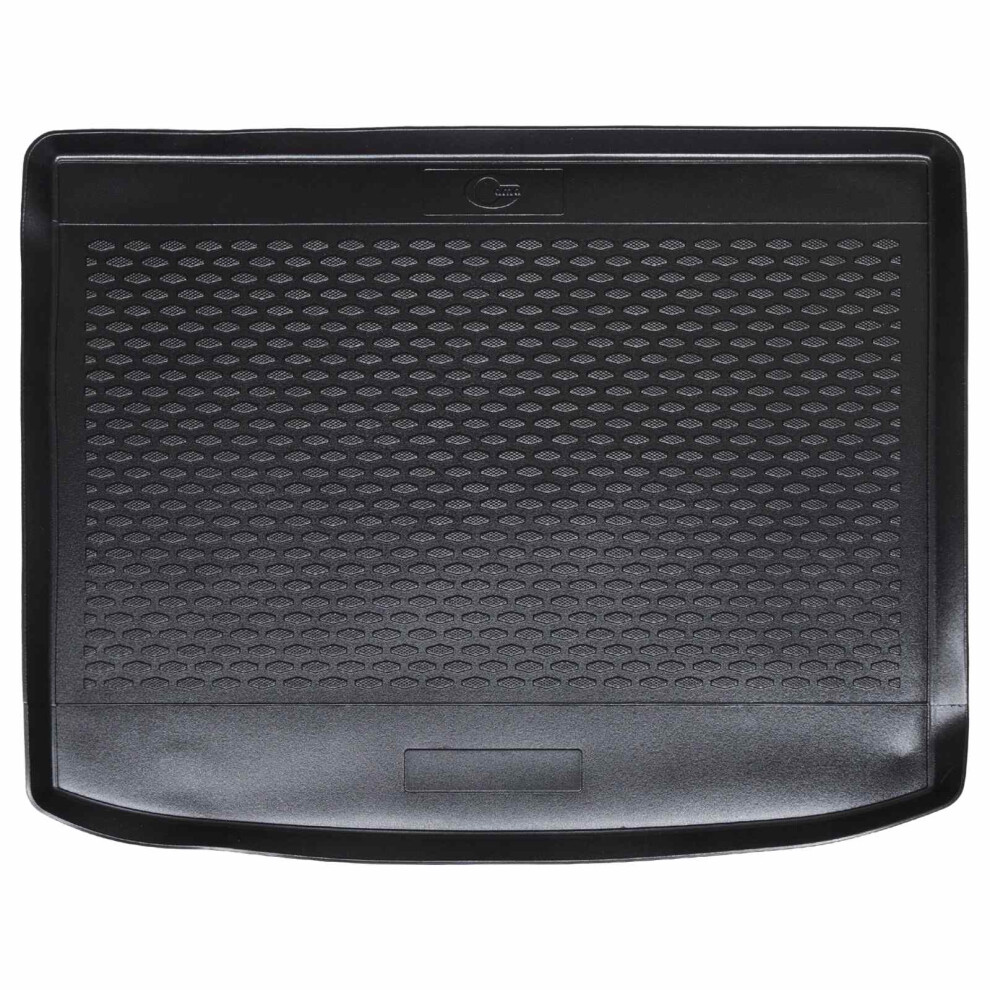 Vidaxl Trunk Mat Suitable For Vw Tiguan 2007-2016 Rubber Black