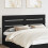 VidaXL vidaXL Headboard Black Oak 100 cm Engineered Wood 1