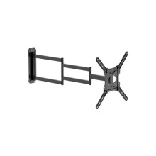 Suporte de Parede Aisens WT65TSLE-385 Giratório Inclinável Nivelável 23-65" VESA 400x400mm Aço 35kg Preto