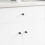 VidaXL vidaXL Cabinet Knob 1011 pcs Black Iron 1