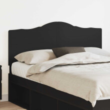 vidaXL Headboard Black Oak Engineered wood
