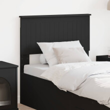 vidaXL Headboard Black Oak Engineered wood