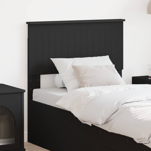 VidaXL vidaXL Headboard Black Oak Engineered wood