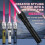 (Black) Lightsaber Style Kitchen Torch Lighter With Adjustable Flame Butane Refillable Design For Cooking Baking And Culinary Use 1