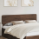 VidaXL vidaXL Headboard Brown Oak Engineered wood 1