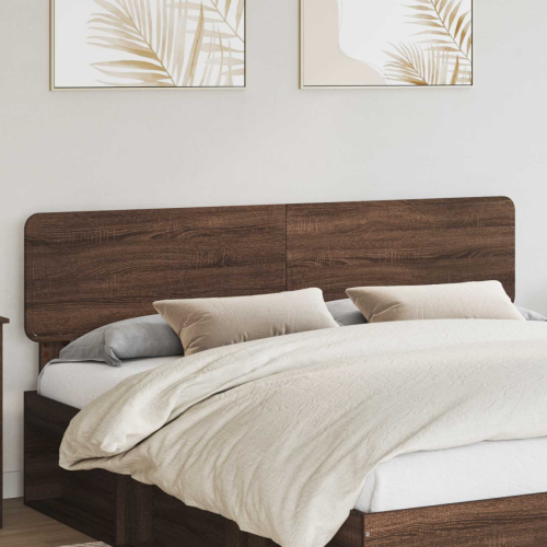 VidaXL vidaXL Headboard Brown Oak Engineered wood
