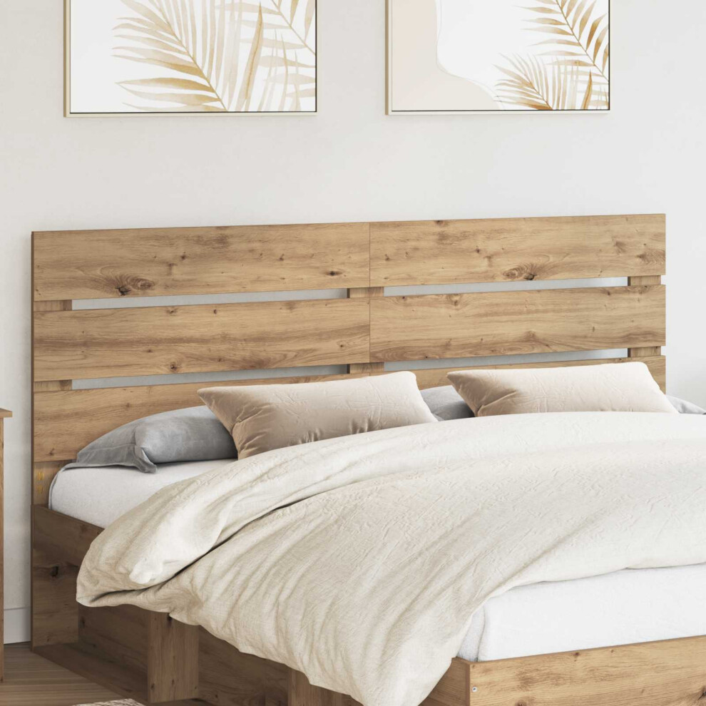 Vidaxl Headboard Artisan Oak Engineered Wood