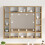 VidaXL vidaXL Mirror Lights White 4.5 x 4.5 x 4.8 cm Plastic 1