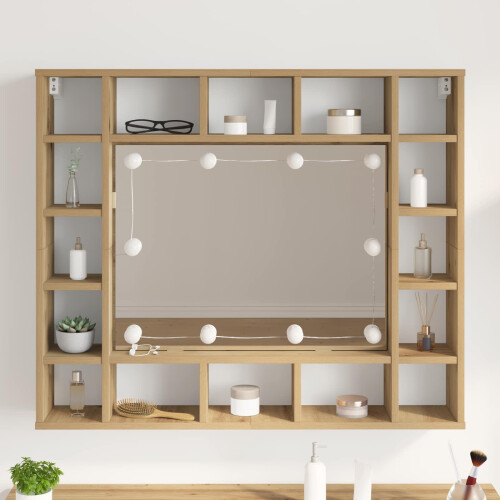 VidaXL vidaXL Mirror Lights White 4.5 x 4.5 x 4.8 cm Plastic
