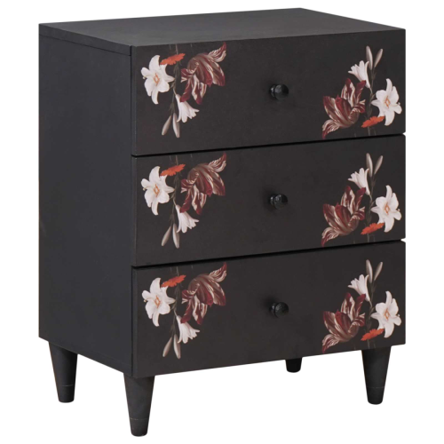 VidaXL vidaXL Bedside Table Multicolour 50 x 33 x 60 cm Solid Mango Wood