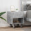 VidaXL vidaXL Bedside Table 2 pcs Concrete Grey 40.5 x 40 x 48 cm 1