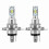 2 X H4 9003 Hb2 6000k Super White Csp Led Headlight Bulb Kit 1