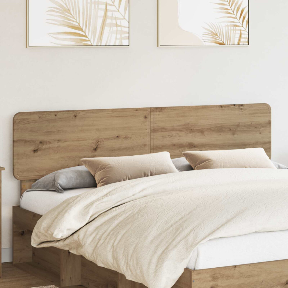 Vidaxl Headboard Artisan Oak Engineered Wood