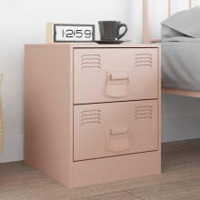 vidaXL Cabinet Handles 2 pcs Pink 85 x 45 mm Metal
