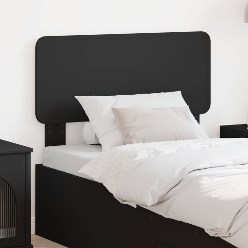 VidaXL vidaXL Headboard Black Oak Engineered wood