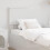 VidaXL vidaXL Headboard Gloss White Engineered wood 1