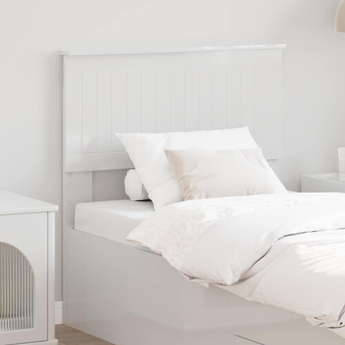 VidaXL vidaXL Headboard Gloss White Engineered wood