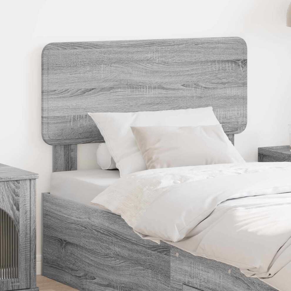 Vidaxl Headboard Sonoma Engineered Wood Grey