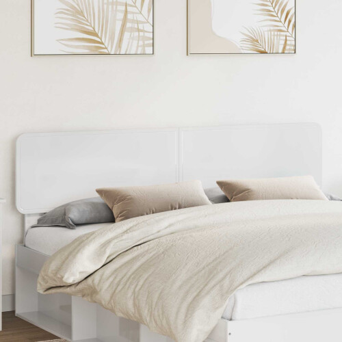 VidaXL vidaXL Headboard Gloss White Engineered wood