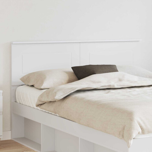 VidaXL vidaXL Headboard White Engineered wood