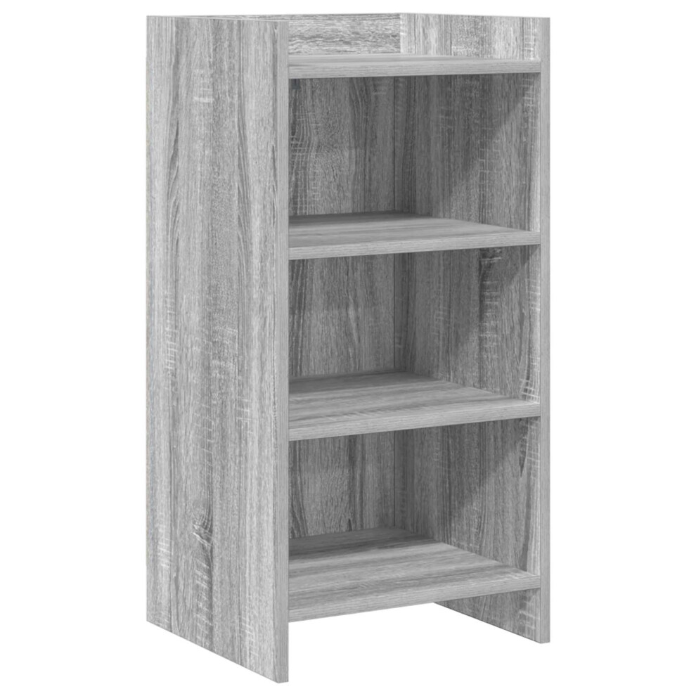 Vidaxl Sideboard Sonoma 40 X 36 X 80 Cm Engineered Wood Grey