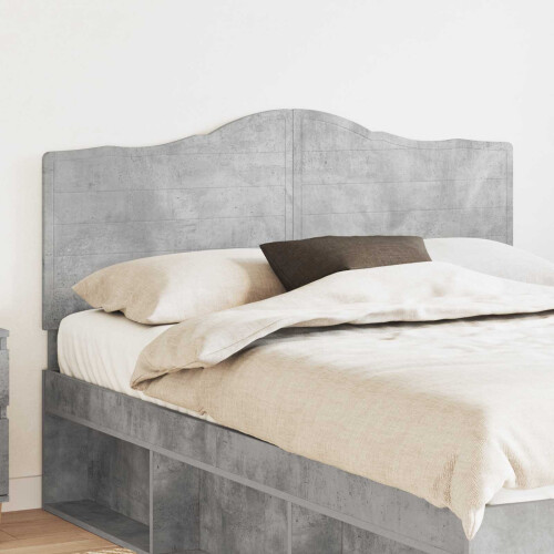 VidaXL vidaXL Headboard Concrete Grey Engineered wood
