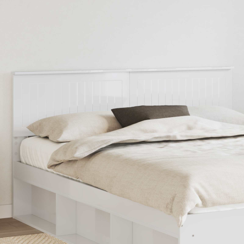 VidaXL vidaXL Headboard Gloss White Engineered wood