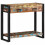 VidaXL vidaXL Console Table Multicolour 90 x 33 x 75 cm Solid Reclaim Wood 1