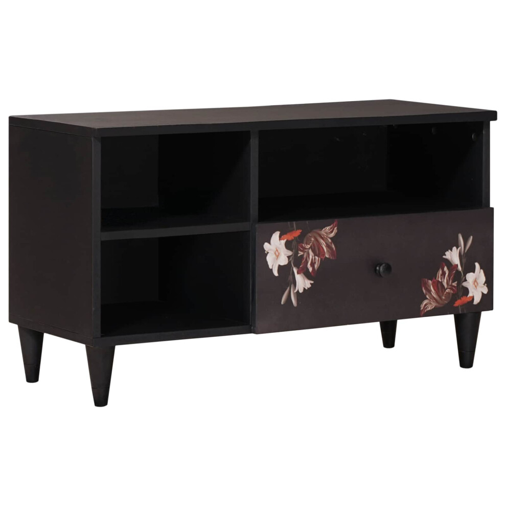 Vidaxl Storage Cabinets Multicolour 80 X 33.5 X 46 Cm Solid Mango Wood