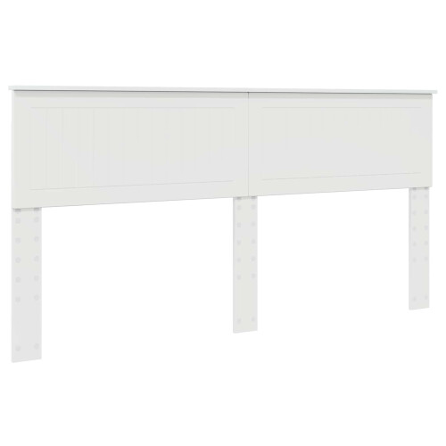 VidaXL vidaXL Headboard Gloss White Engineered wood 1