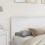VidaXL vidaXL Headboard Gloss White Engineered wood 3