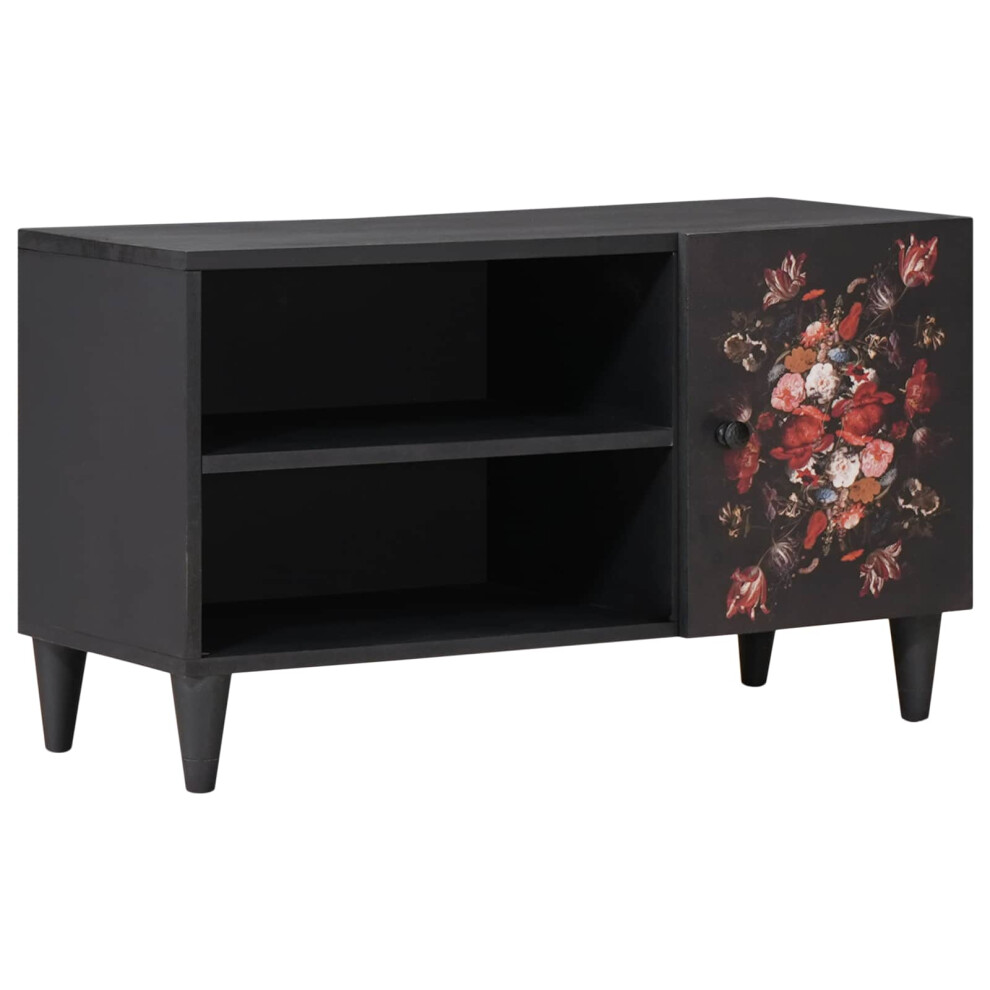 Vidaxl Storage Cabinets Multicolour 80 X 31.5 X 46 Cm Solid Mango Wood