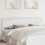 VidaXL vidaXL Headboard Gloss White Engineered wood 1