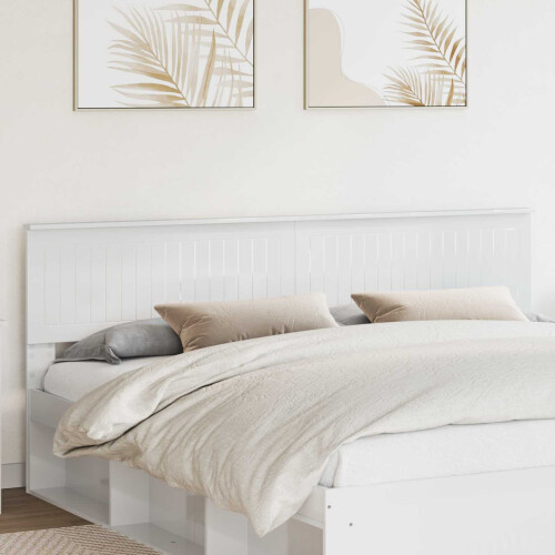 VidaXL vidaXL Headboard Gloss White Engineered wood